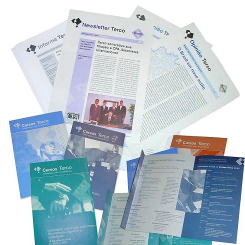 Periódicos Terco - Informativos e folderes